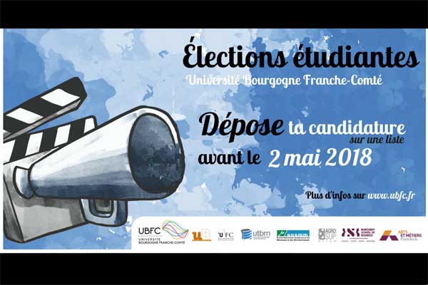 Élections étudiantes à l’Université Bourgogne Franche-Comté (UBFC)