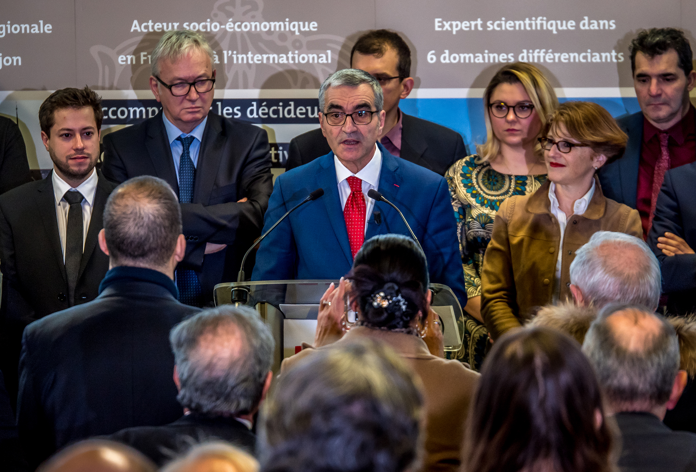 Retour en images sur la cérémonie des vœux d’Alain Bonnin