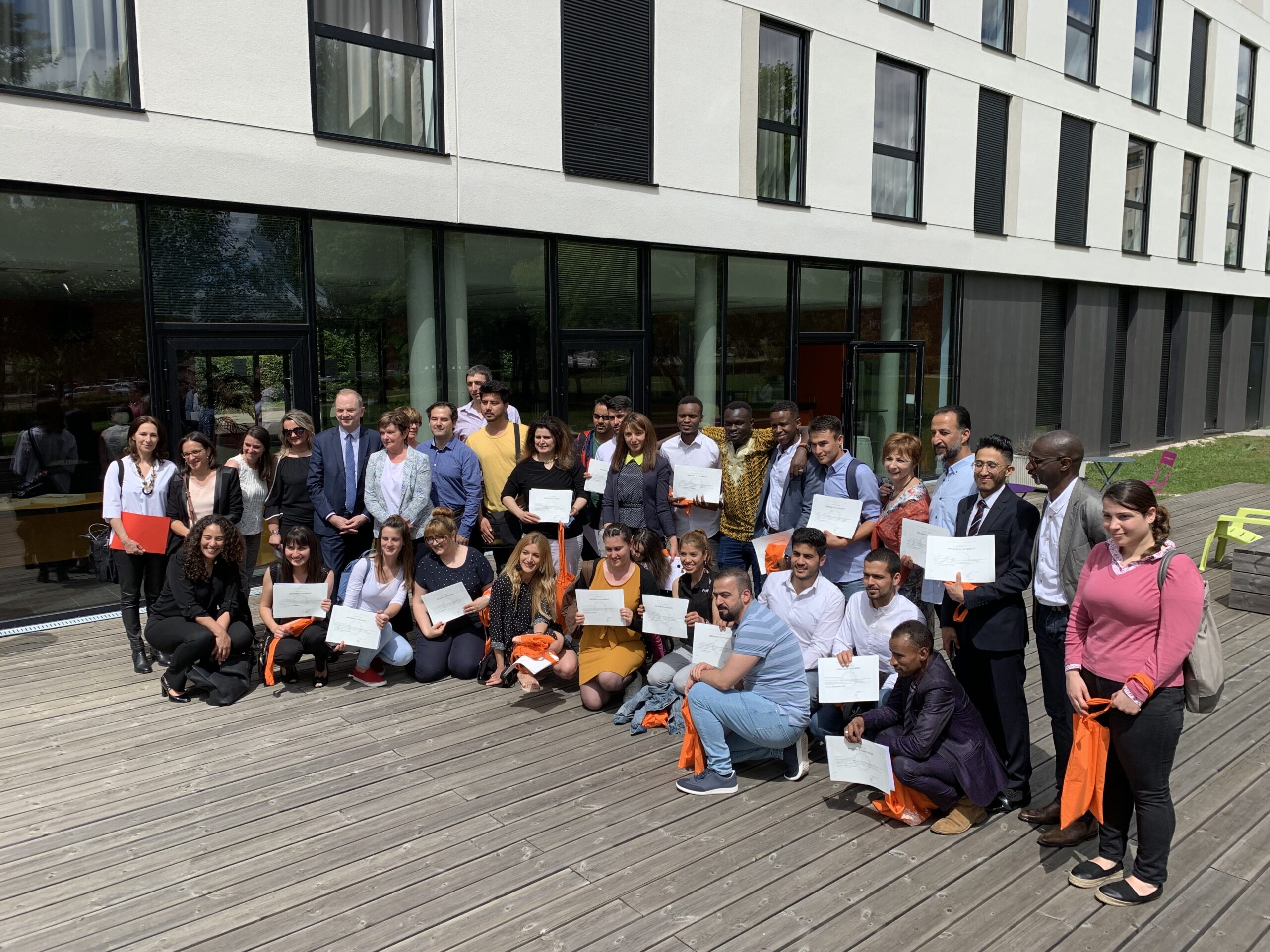 Retour en images : cérémonie de remise de diplômes du D.U. FLE pour l’insertion des publics migrants