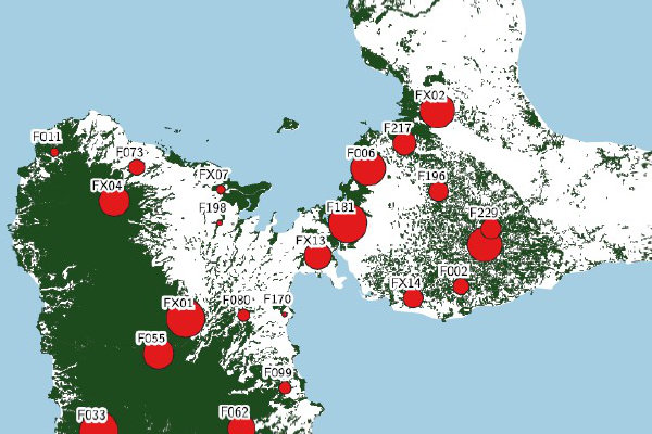 Prédiction de la diversité génétique des populations naturelles à l’aide de modèles de connectivité des habitats