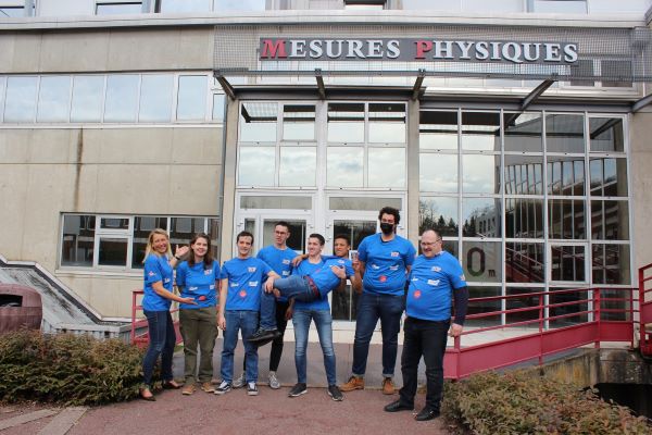 Les étudiants du Creusot à la deuxième place du Challenge national Mesures Physiques