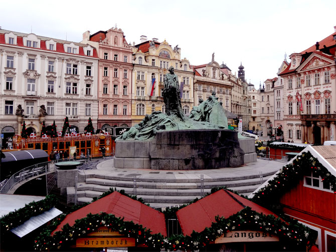 Place de la vieille ville.