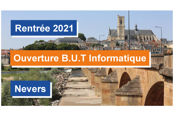 Ouverture d’un B.U.T Informatique à Nevers en septembre 2021