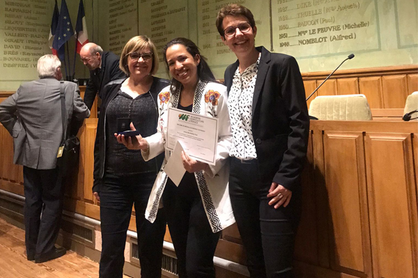 Juliana Melendrez-Ruiz (CSGA) récompensée de la médaille d’argent Dufrenoy de l’Académie d’Agriculture de France