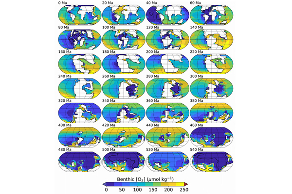 La tectonique des plaques contrôle de l’oxygénation océanique au cours des temps géologiques