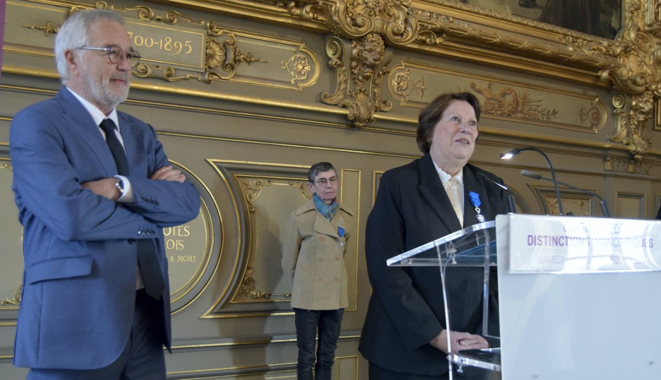 Christine Lamarre honorée de la croix de chevalier de l’ordre national du mérite