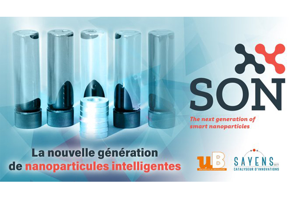 La nouvelle génération de nanoparticules intelligentes grâce à SON, start-up issue de l’uB et d’une maturation de la SATT SAYENS